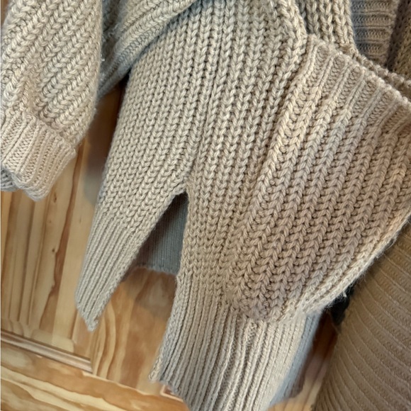 Zara Tan Knit Cardigan - Picture 5 of 6